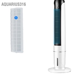  Aquarius316 พัดลมทาวเวอร์แบบสั่น 3 ความเร็ว 2 โหมด การระบายความร้อนที่เงียบสงบ แบบพกพายืนพัดลมไร้ใบพัด