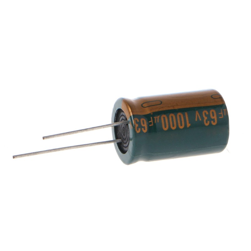 ใหม่ 63V 1000uF Capacitance Electrolytic Radial Capacitor✅️