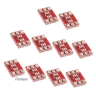 [Fenteer] ชุดบอร์ดอะแดปเตอร์แปลง PCB SOT23 เป็น DIP 6 pin DIY 10 ชิ้น