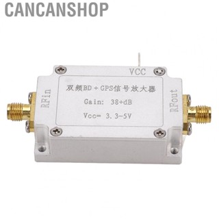 Cancanshop RF Amplifier  3.3-5.0V DC 38dB Gain RF Signal Amplifier Module Low Noise  for Control