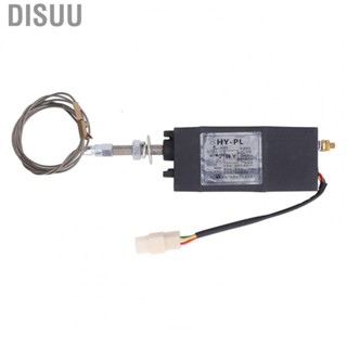 Disuu Diesel Engine Flameout Solenoid Valve Sturdy Servo  Diesel Electric Throttle Controller 24V for Shutdown Control