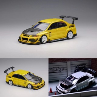 Y.E.S 1: 64 Mitsubishi Lancer EVO 9th Generation ถอดออกได้ ของเล่นสําหรับเด็กผู้ชาย โมเดลรถยนต์