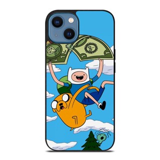 เคสโทรศัพท์มือถือ กันกระแทก ลาย Adventure Time Finn and Jake Money สําหรับ IPhone 14 Plus 13 Pro Max 12 Mini X