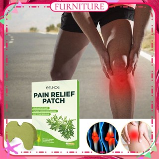 ♕ Eelhoe Wormwood Pain Relief Patch บรรเทาข้อต่อ กระดูกสันหลังส่วนเอว ปวดคอ ซ่อมแซมความเจ็บปวด ความเมื่อยล้า Moxibustion Patch Body Care 10 ชิ้น/1 กล่อง FURNITURE