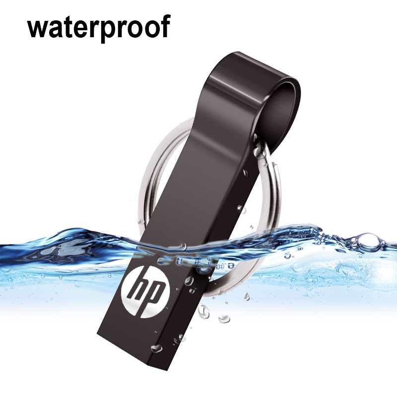 ใหม่ HP USB แฟลชไดรฟ์ 32GB 64GB 128 GB 256 GB 512 GB Pendrive กันน้ําไดรฟ์ปากกาแฟลชดิสก์ USB หน่วยความจํา Stic