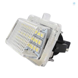 หลอดไฟ LED ติดป้ายทะเบียนรถยนต์ แบบเปลี่ยน สําหรับ Mercedes Benz W204 W212 W216 W221 W207 2 ชิ้น