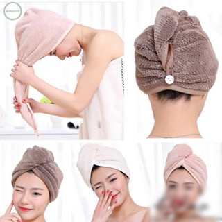 GORGEOUS~Shower Cap Hair Wrap Soft Microfibre Bath Turban Strong absorption water