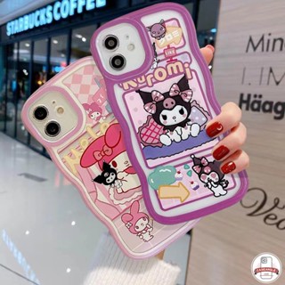 เคสโทรศัพท์มือถือ ลายการ์ตูน Kuromi Melody ขอบหยัก สําหรับ Infinix Hot 10 9 8 11 10T Play Smart 5 4 6 Plus Note 8 12 Pro Hot 10s 11s 12i 20 11s NFC 10Lite 20s 12 G96 10Pro 12Pro 12 2023 เคส