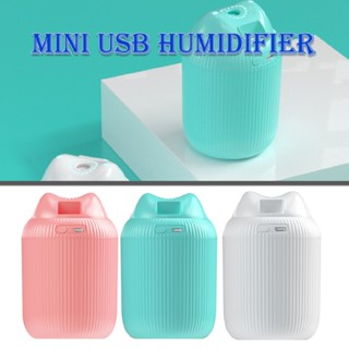 220ML Mini Air Humidifier Portable Cool Mist Small Humidifier for Travel Office