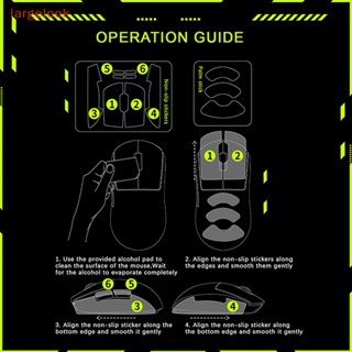 [largelook] เทปสติกเกอร์ กันลื่น กันเหงื่อ น้ําหนักเบา สําหรับเมาส์เล่นเกม สเก็ต G Pro Wireless X Superlight Viper Ultimate