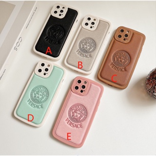 เคสโทรศัพท์มือถือหนัง ลายนูน 3D สําหรับ iphone 14 14plus 14pro 14promax 13 13pro 13promax 12 12pro 12promax 11