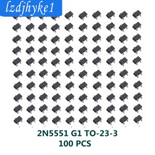 [Lzdjhyke1] ทรานซิสเตอร์ SMD MMBT5551LT1G สําหรับบอร์ดวงจรซ่อมเสียง วิดีโอ 100 ชิ้น