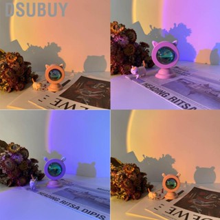 Dsubuy Sunset Light Portable Cute Romantic Lamp Projection Mini Table Lamps for Homes