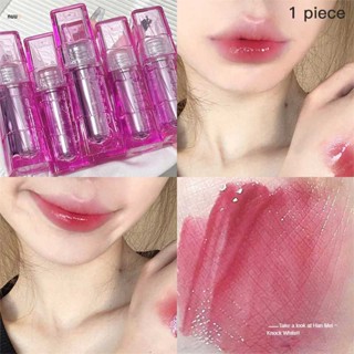 Uslike Sweet Cool Black Powder Mirror Lip Glaze Moisturizing Long-last Glass Lip Pseudo-without-makeup Niche Brand Women nuuo