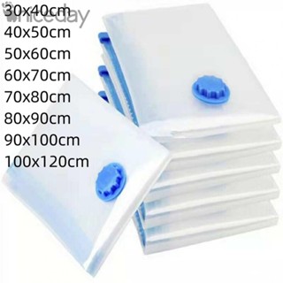 #NICEDAY-Transparent Vacuum Bag Folding Compressed Space Saving Clothes Storage Big Size