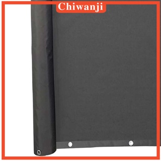 [Chiwanji] ฝาครอบระเบียง HDPE พร้อมสายเคเบิล 90x300 ซม. 24 ชิ้น สําหรับระเบียง กลางแจ้ง