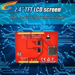 โมดูลแผงหน้าจอสัมผัส TFT LCD ขนาด 2.4 นิ้ว สีสันสดใส