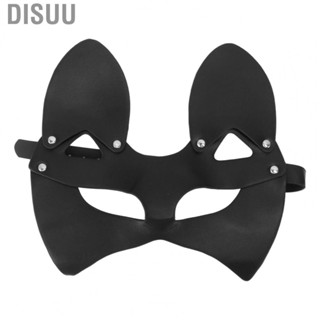 Disuu PU Leather   Half Face Exquisite Apperance Light Weight  Adjustable Material for Club