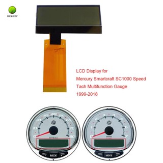 เครื่องวัดความเร็วรอบเครื่องยนต์ หน้าจอ LCD 8 เมตร สําหรับ Mercury Smartcraft SC10000101099