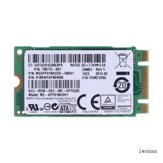 Iwo โซลิดสเตทไดรฟ์ภายใน 16GB M 2 SSD 42 มม. 2242 สําหรับคอมพิวเตอร์