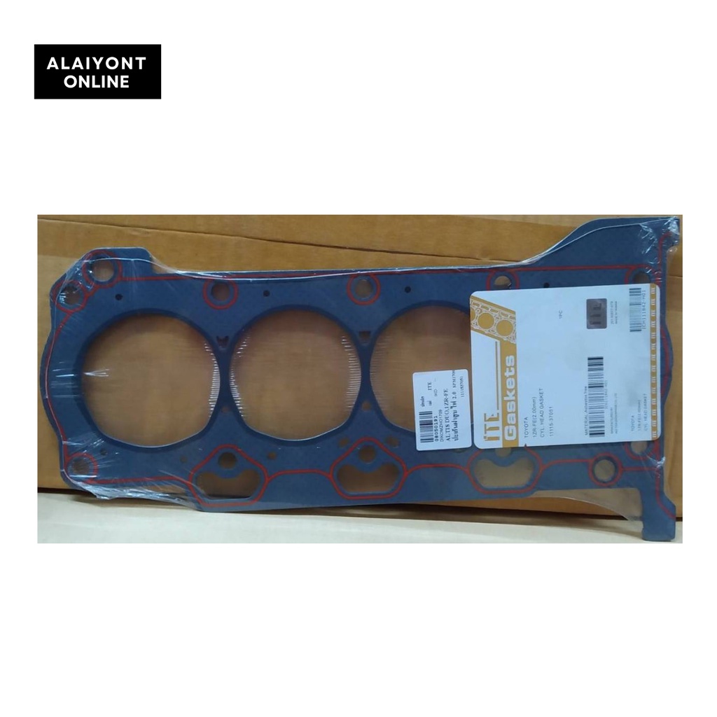 (ประกัน 1 เดือน) ประเก็นฝาสูบ TOYOTA Altis DUAL เครื่อง 1.6/1.8/ 2.0/1ZR-FE/2ZR-FE/3ZR-FE โตโยต้า อั