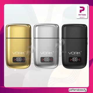 เครื่องโกนหนวดไร้สาย VORK PROFESSIONAL SHAVER ประกันศูนย์ไทย มี 3 สีให้เลือก ทอง เงิน ดำ