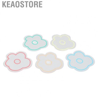 Keaostore Nail Art Palette  Painting Mixed Color 5pcs Double Sided for Salon