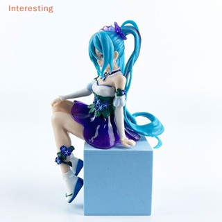 [Interesting] ฟิกเกอร์อนิเมะ Taito Vocaloid Hatsune Morning Glory Miku ขนาด 15 ซม. สําหรับสะสม