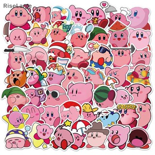 [RiseLarge] ใหม่ สติกเกอร์ ลายการ์ตูน Kirby กันน้ํา สําหรับติดตกแต่งแล็ปท็อป กีตาร์ สเก็ตบอร์ด 50 ชิ้น