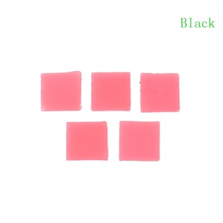 Black กาวดินน้ํามัน 5D ขนาด 2x2 ซม. สําหรับปักครอสสติตช์ DIY 5 ชิ้น