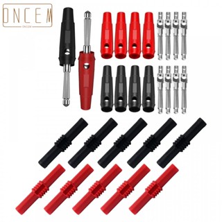 【ONCEMOREAGAIN】Socket Coupler 10 Set Φ4mm 10pcs 30-60VDC Banana Socket Easy To Install