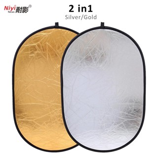 2 in 1 Reflector 30 ซม.60 ซม.80 ซม.110 ซม.Silver Gold White …