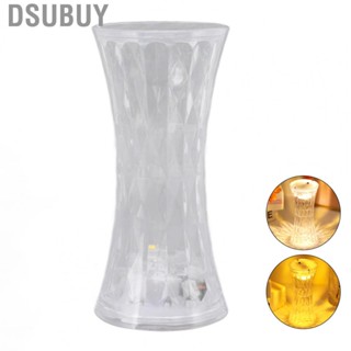 Dsubuy Crystal Table Lamp  Eyes Protection Multipurpose Mini IP54 Class 50000H Life for Nursery Office Hotel