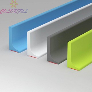 【COLORFUL】Water Barrier 1pcs Barrier DIY Floor Kitchen L-type Retaining Strip Shower