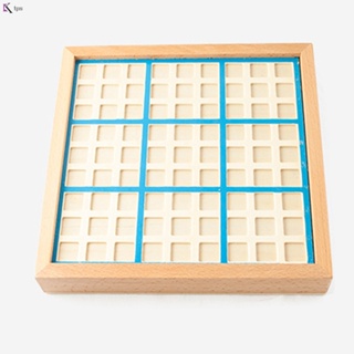 เกมกระดานไม้ปริศนา Sudoku พร้อมลิ้นชัก สําหรับเด็ก