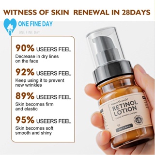 【พร้อมส่ง】Retinol เซรั่มไวท์เทนนิ่ง บํารุงผิวหน้า ต่อต้านริ้วรอย ให้ความชุ่มชื้น J0S5