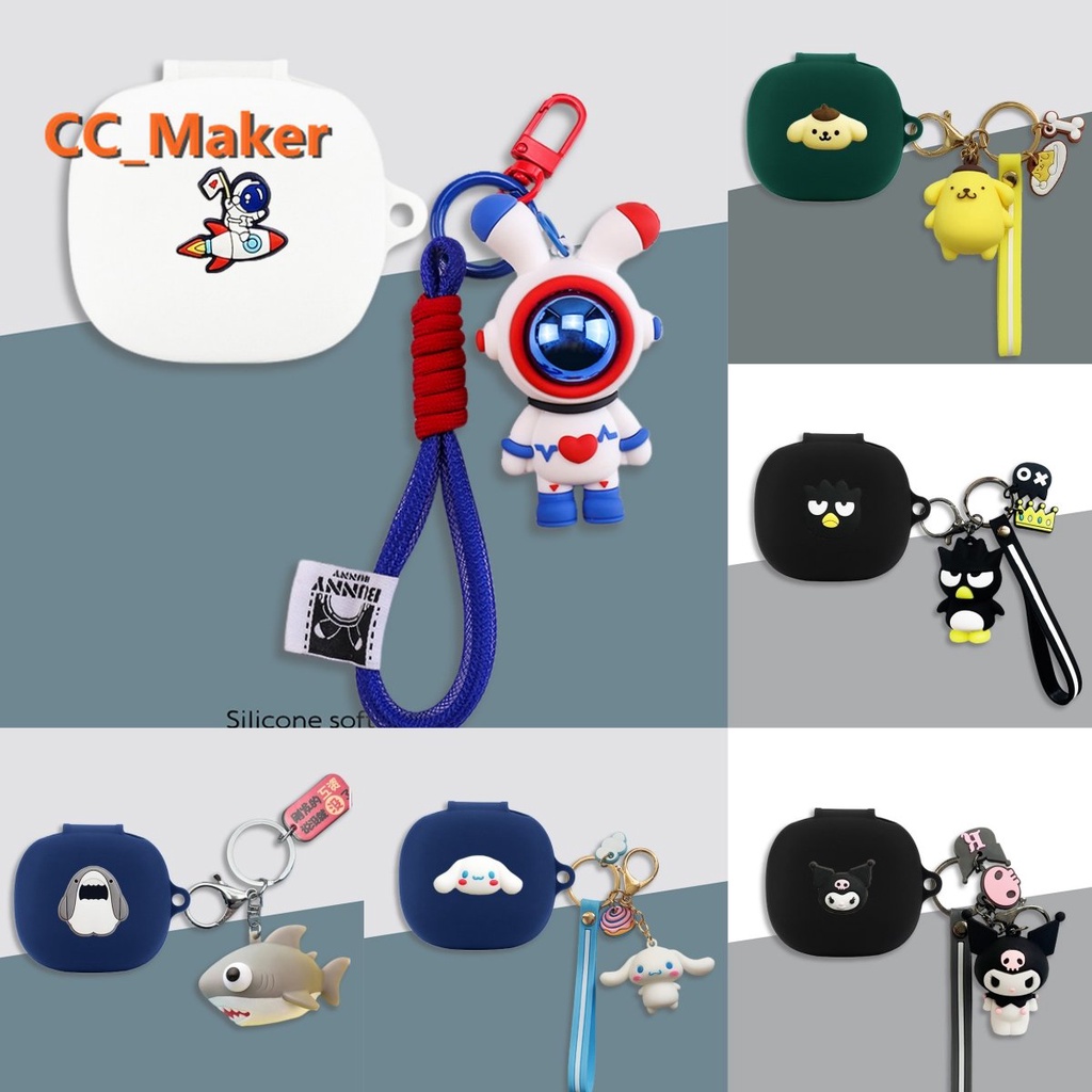 For Anker Soundcore R50i Case Soundcore Life P3 Silicone Soft Case Cute Sanrio Creative Astronaut Ke