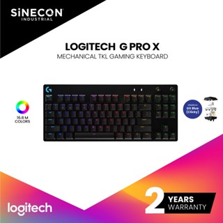 Logitech คีย์บอร์ด G Pro X Mechanical TKL Gaming Keyboard