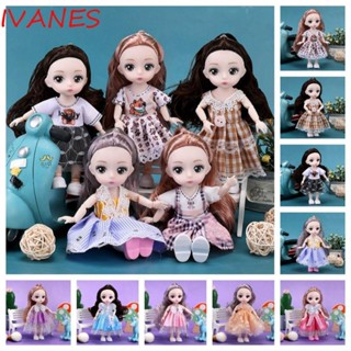 Ivanes ตุ๊กตา PVC ขยับข้อต่อได้ เพื่อความปลอดภัย สําหรับเด็ก