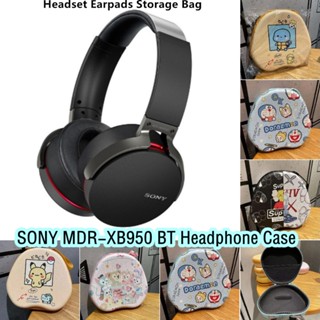 【พร้อมส่ง】เคสหูฟังบลูทูธ ลายการ์ตูนแมว สําหรับ SONY MDR-XB950 SONY MDR-XB950 BT