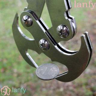 LANFY ตะขอแขวนขวดน้ํา อเนกประสงค์ พับได้ สําหรับช่วยเหลือ เดินทาง