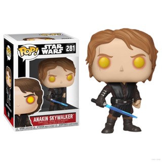 Ellen FUNKO POP โมเดลฟิกเกอร์ Star Wars Anakin Skywalker ของเล่น ของขวัญ สําหรับตกแต่งบ้าน เก็บสะสม