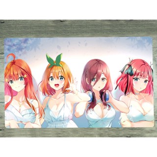 Yugioh Playmat The Quintessential Quintuplets Duel แผ่นรองเมาส์ การ์ด TCG สําหรับเล่นเกม