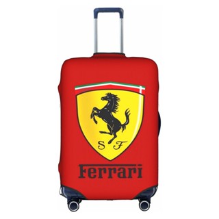 ผ้าคลุมกระเป๋าเดินทาง ลาย Ferrari ซักทําความสะอาดได้ สําหรับกระเป๋าเดินทาง 18-32 นิ้ว