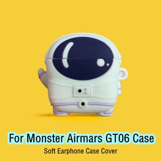 【Yoshida】เคสหูฟัง แบบนิ่ม ลายมอนสเตอร์น่ารัก สามมิติ สําหรับ Monster Airmars GT06 Airmars GT06