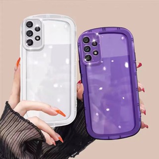 เคสโทรศัพท์มือถือแบบนิ่ม TPU ใส กันกระแทก สีแคนดี้ สําหรับ Samsung Galaxy A12 A10 A10S A20 A20S A30 A50 A51 A52 A52S A72 A30S A50S M10