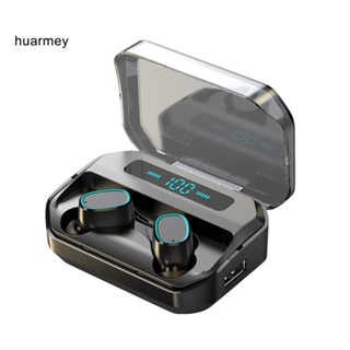 Huarmey M8 หูฟังอินเอียร์ไร้สาย บลูทูธ 5.0 หน้าจอดิจิทัล