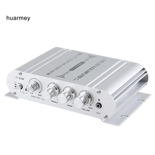 Huarmey ST-838 เครื่องขยายเสียงสเตอริโอซับวูฟเฟอร์ ดิจิทัล HiFi 2.1CH 40W ขนาดเล็ก สําหรับบ้าน