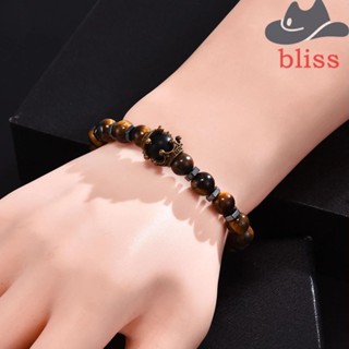 BLISS สร้อยข้อมือ ประดับลูกปัด ทรงกลม เหมาะกับของขวัญ สไตล์แอฟริกัน