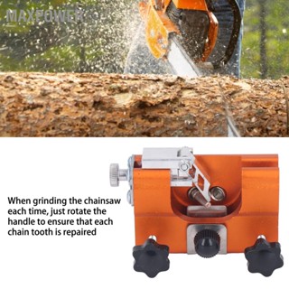 Maxpower Hand Cranked Chainsaw Sharpening Jig Kit 3Pcs หัวเจียรแบบพกพา Chain Sharpener เครื่องมือสำหรับ Chainsaws ส่วนใหญ่